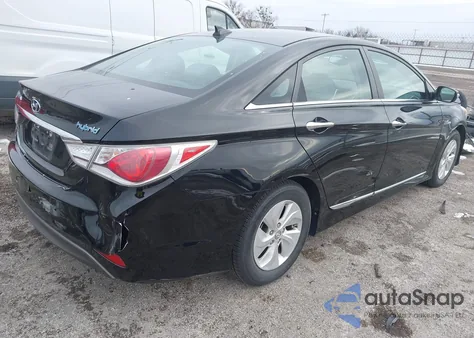 2015 Hyundai Sonata Hybrid z USA, uszkodzony, nr VIN KMHEC4A4XFA137127